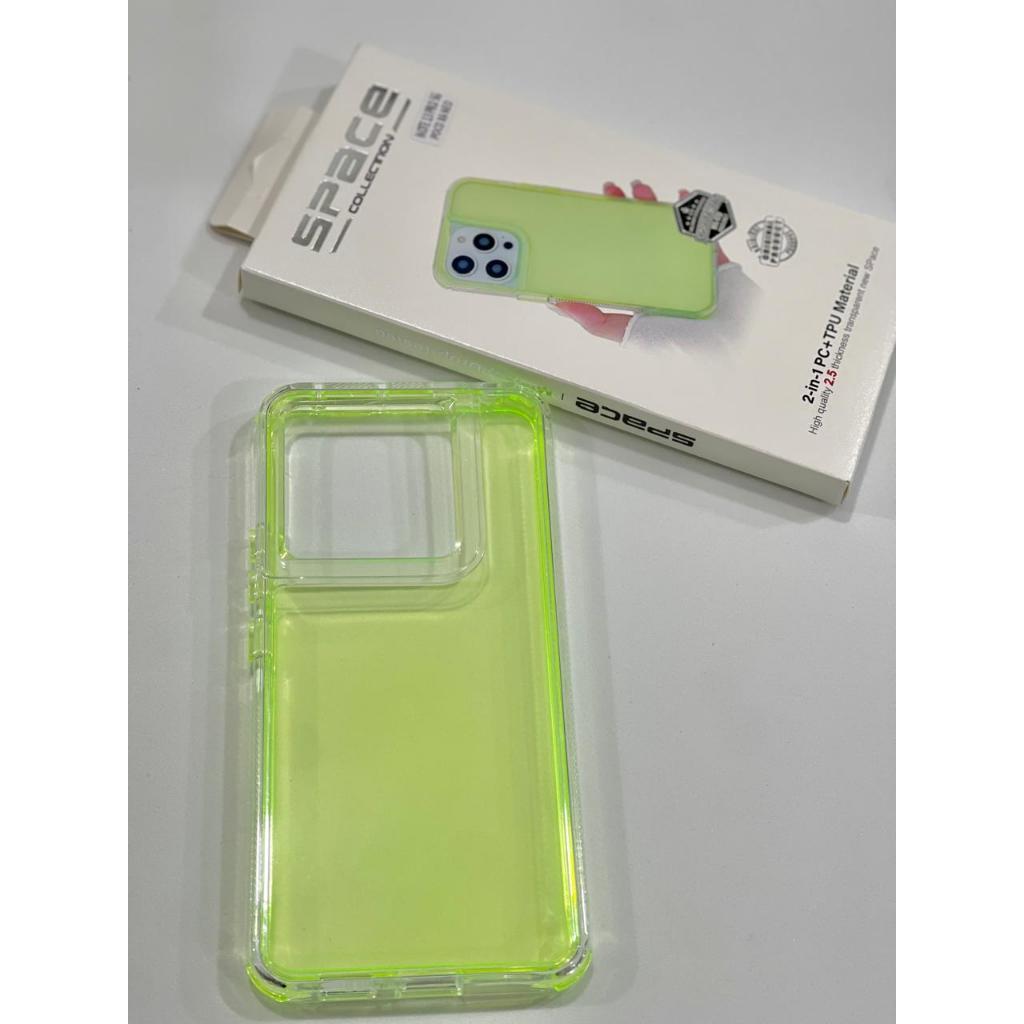Capa NOTE 60 C61 / C63  Realme Space Acrílico Resistente Anti-queda Câmera Aberta