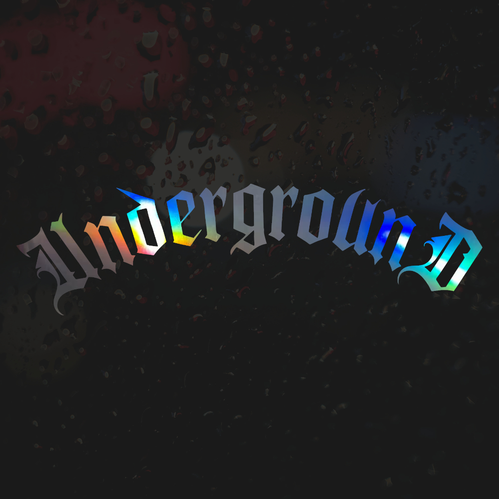 Adesivo Underground Para Carro Moto Tunning JDM Rebaixado Stance em Oferta na Shopee