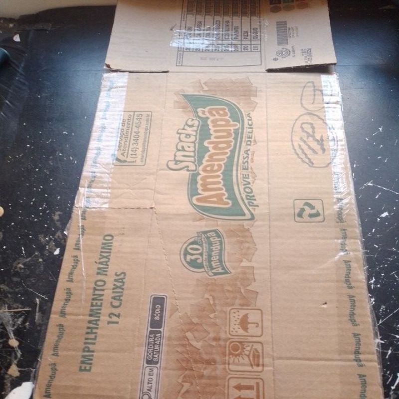 1 unidade caixa papelão