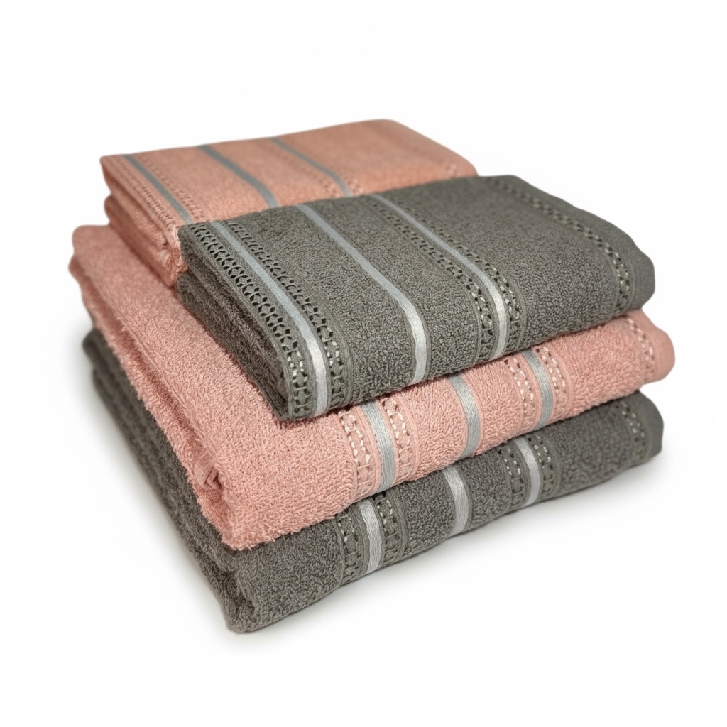 Jogo/Kit Toalha Banhão 4 Peças – 2 Banho 2 Rosto 100% Algodão Alta Absorção Toalha Hotel Pousada