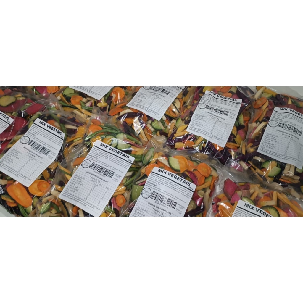 Mix de Vegetais Desidratado/Liofilizado 500g e 1kg - Premium em Oferta na Shopee