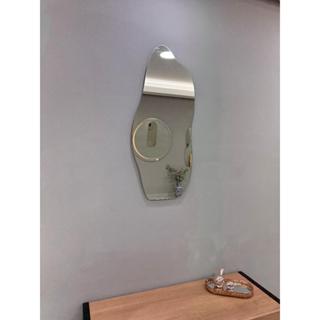 Espelho Decorativos Polido 100cm  x 35cm Quart Salão Hall Sala em Oferta na Shopee