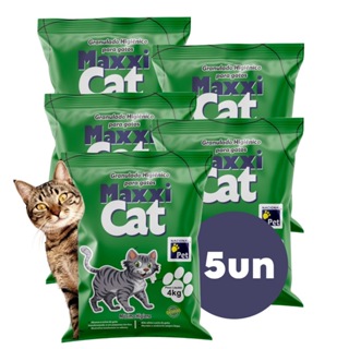 Granulado Areia Para Gatos Sanitária Antiodor Maxxi Cat - Granulado Higiênico Para Gatos em Oferta na Shopee