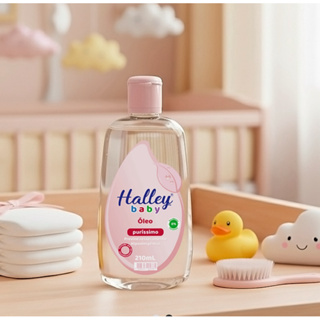 1 Frasco Óleo Infantil Puríssimo Rosa Previne Ressecamento Hipoalergenico Vegano Halley Baby 210 ml em Oferta na Shopee
