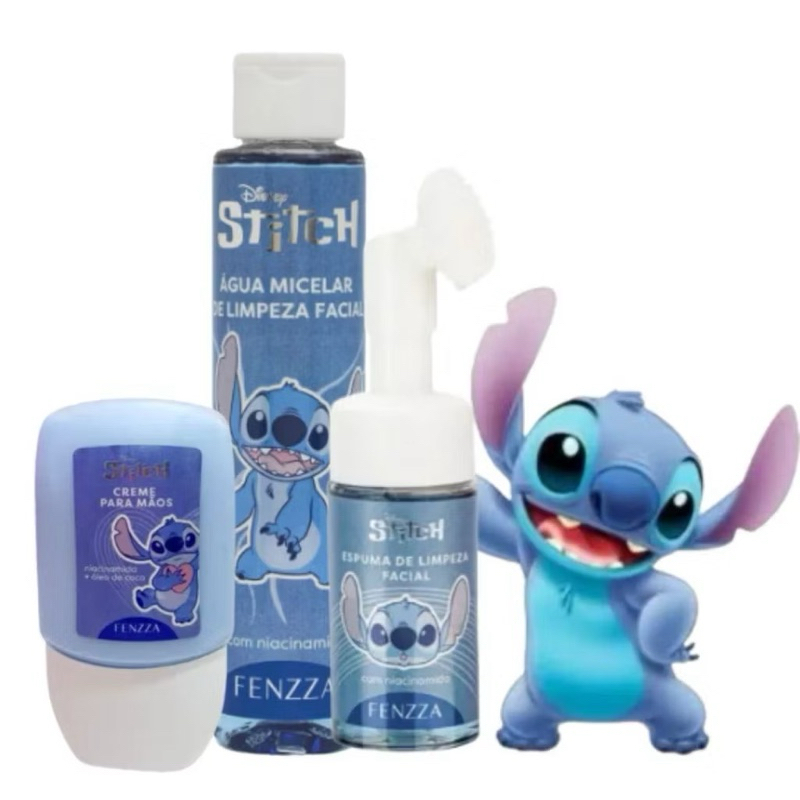 Kit de Cuidados com a Pele Stitch 3 pcs – Fenzza em Oferta na Shopee