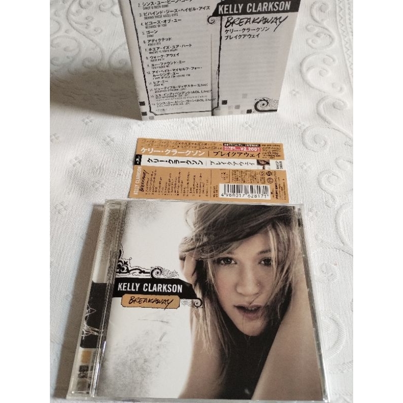 cd Kelly Clarkson Breakaway importado made In Japan+ Obi + bônus álbum raríssimo