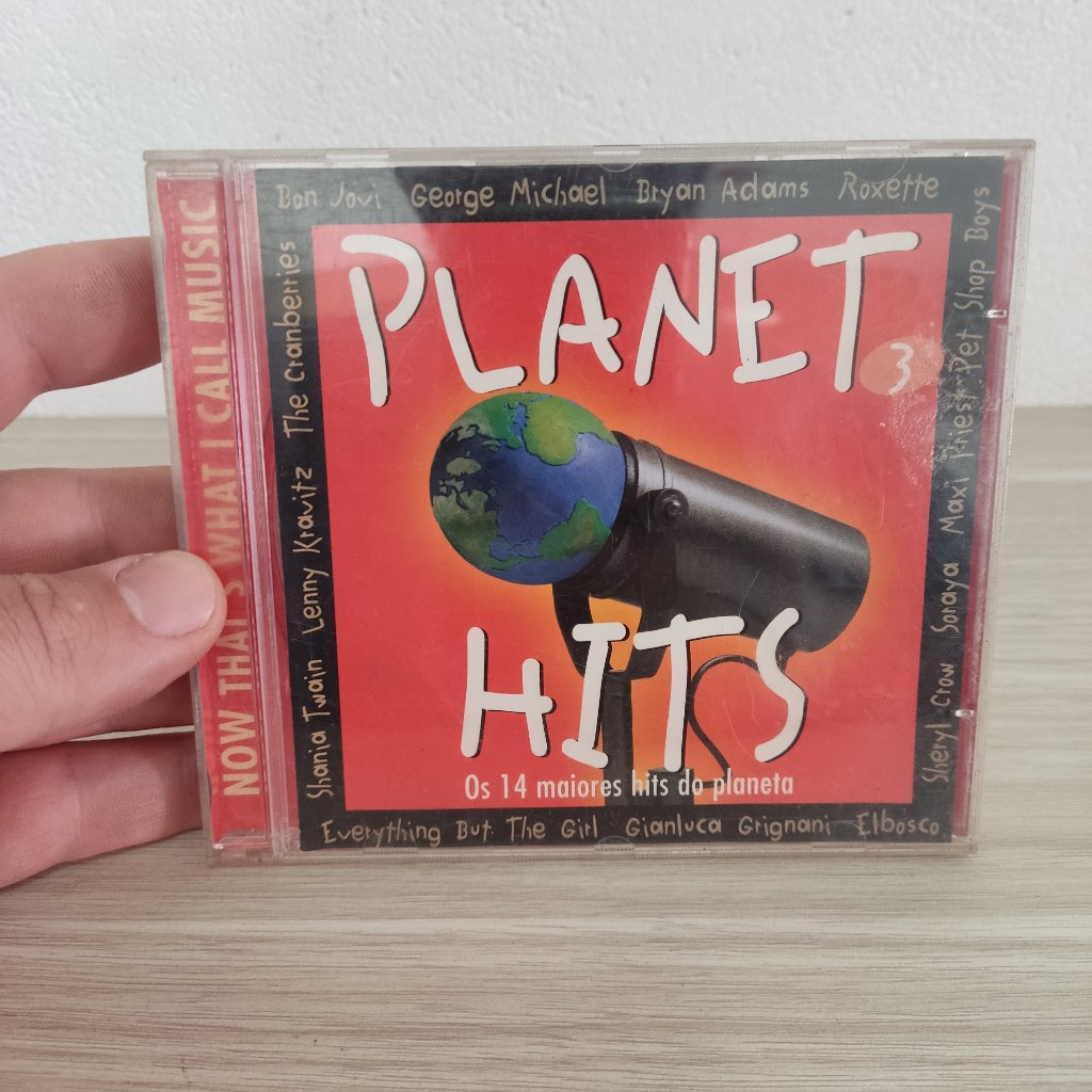 CD - Planet Hits Volume 3, os 14 Maiores Hits do Planeta, Usado, em bom estado de conservação