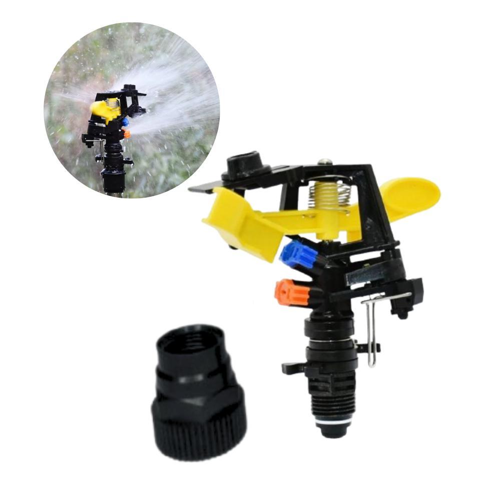 Kit 20 Aspersor Irrigação Agrícola para Jardim Horta Espiga Setorial 1/2 Grande Alcance Alta Pressão Profissional