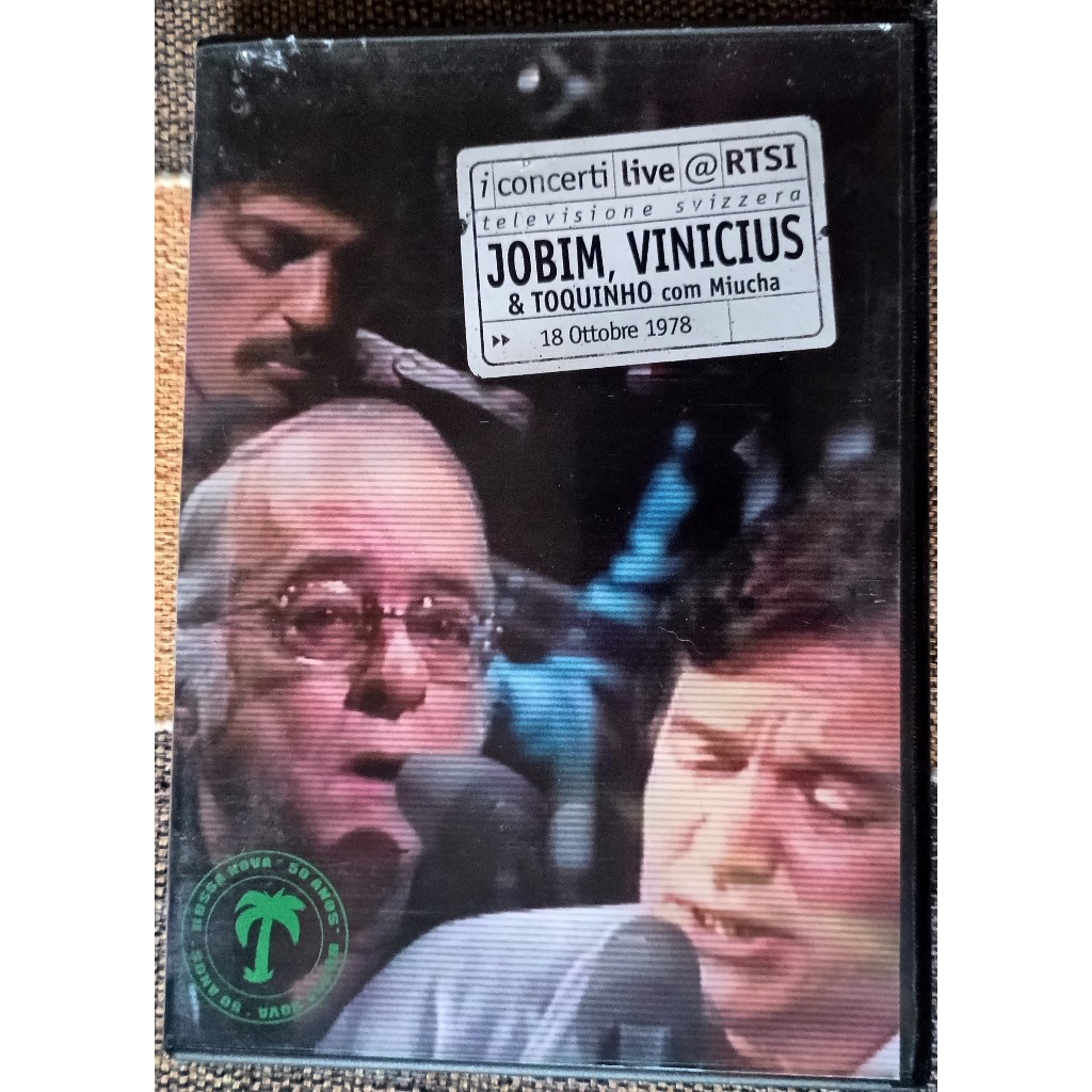 Dvd Jobim , Vinicius E Toquinho Com Miucha