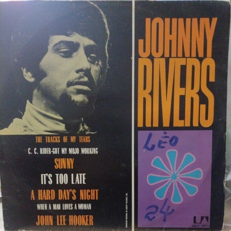 LP disco de vinil - Johnny Rivers  - Whisky a Go Go Revisited