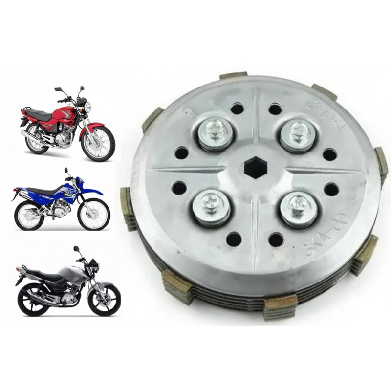Kit Embreagem Completa Ybr 125/  Xtz 125/ Factor 125/  TODOS ANOS