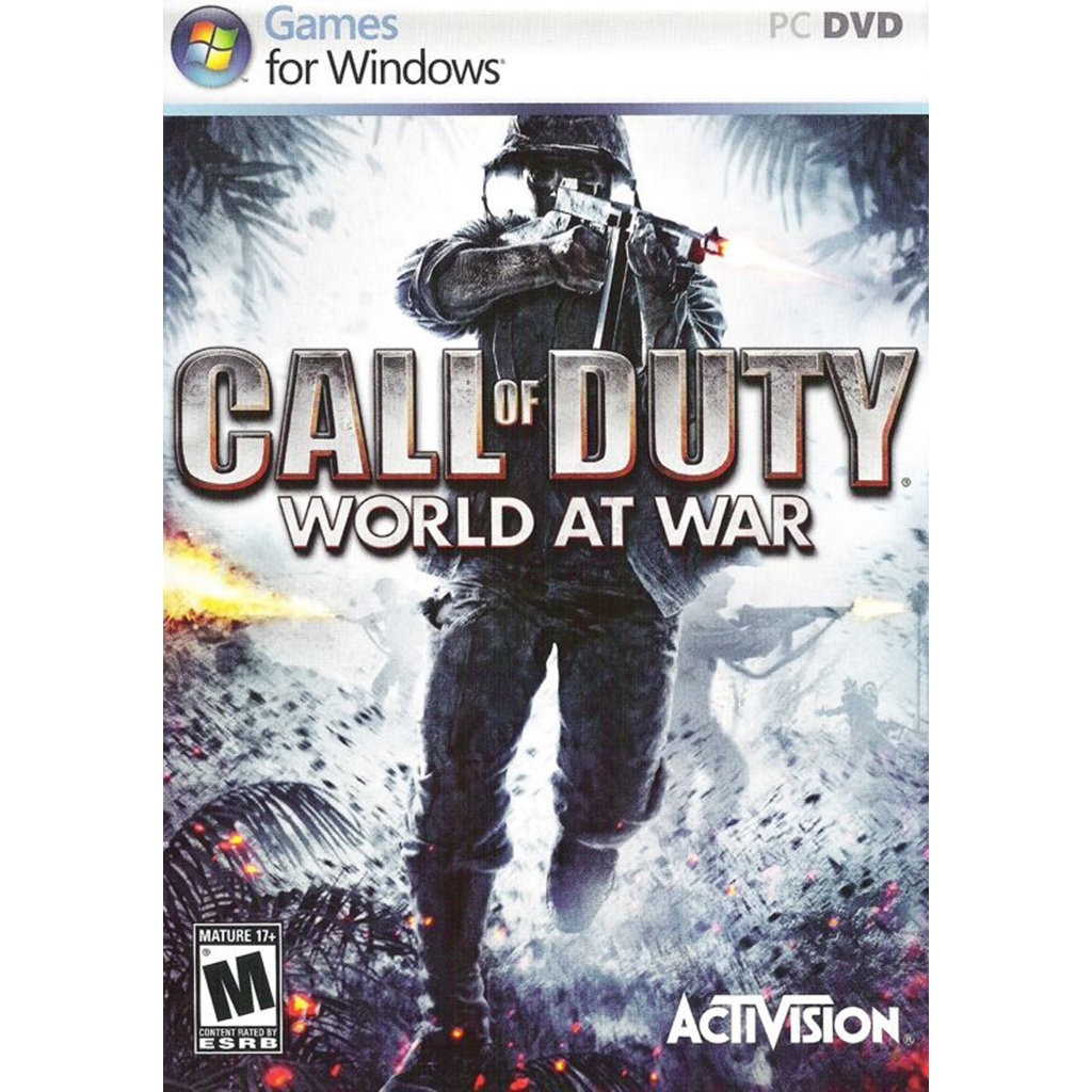 Call of Duty World at War - Jogo - Pc - Mídia Física