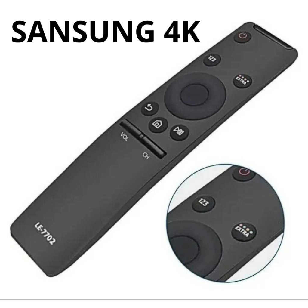 Controle Remoto Para Smart Tv Compatível Com Samsung 4k