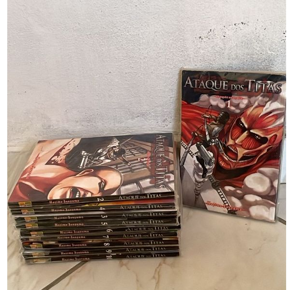 Shingeki no Kyojin Livros: Onde Comprar | BuscaProdutos