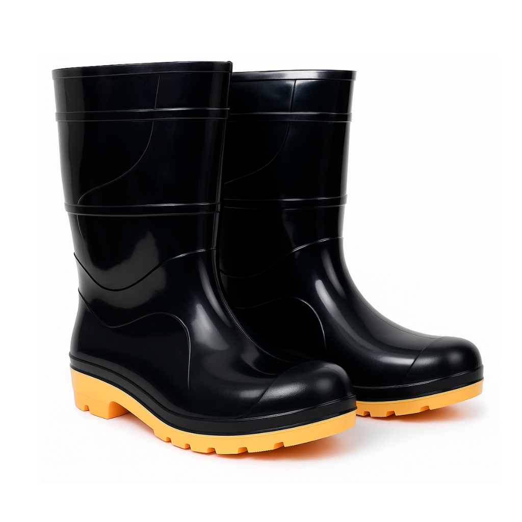 Bota Borracha Galocha Impermeável Cano Médio Amarela Faxina em Oferta na Shopee