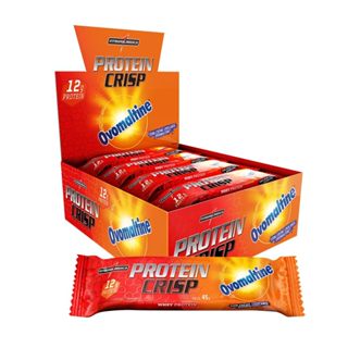 Barra de Proteína Protein Crisp Bar Ovomaltine IntegralMédica C/ 12 unidades em Oferta na Shopee