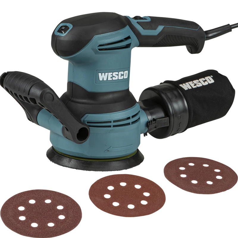 Lixadeira Orbital elétrica 400W 12000rpm WS4265U Wesco em Oferta na Shopee