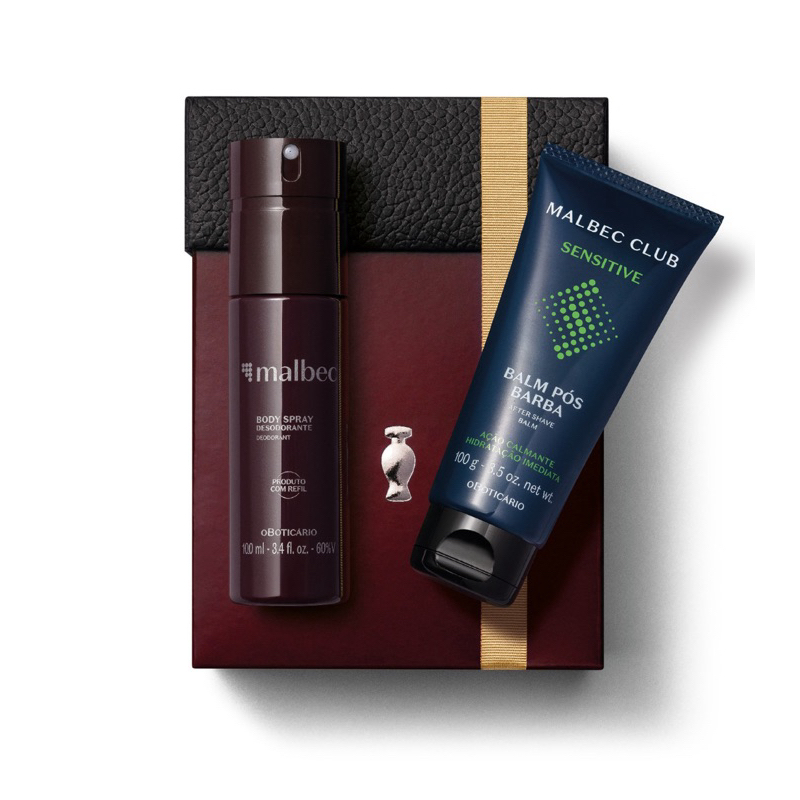 Kit Malbec Club Sensitive d'O Boticário