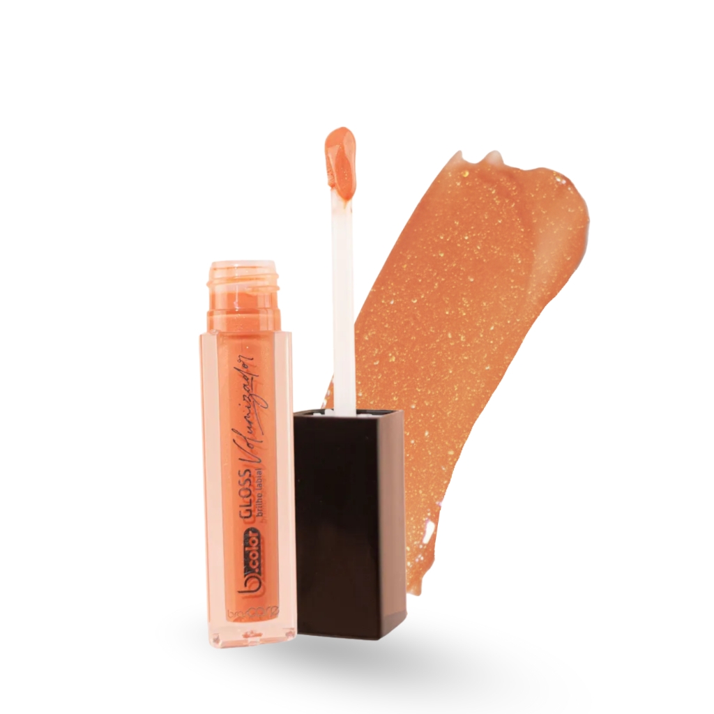 Gloss Volumizador Coral – Aumenta o volume dos lábios Brascare – 4ml