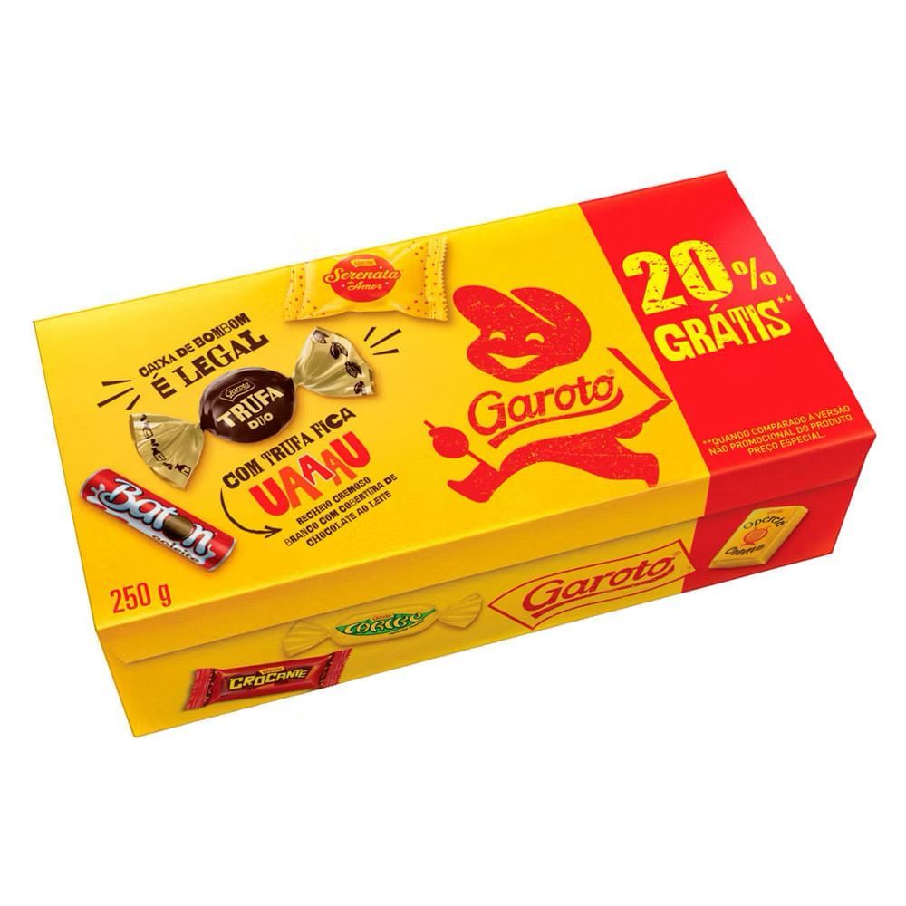 Bombom Crocante Garoto: Onde Comprar | BuscaProdutos