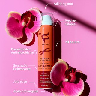 Desodorante Íntimo Spray Barbatimão Combate Candidíase E Odores 100ml/60g em Oferta na Shopee