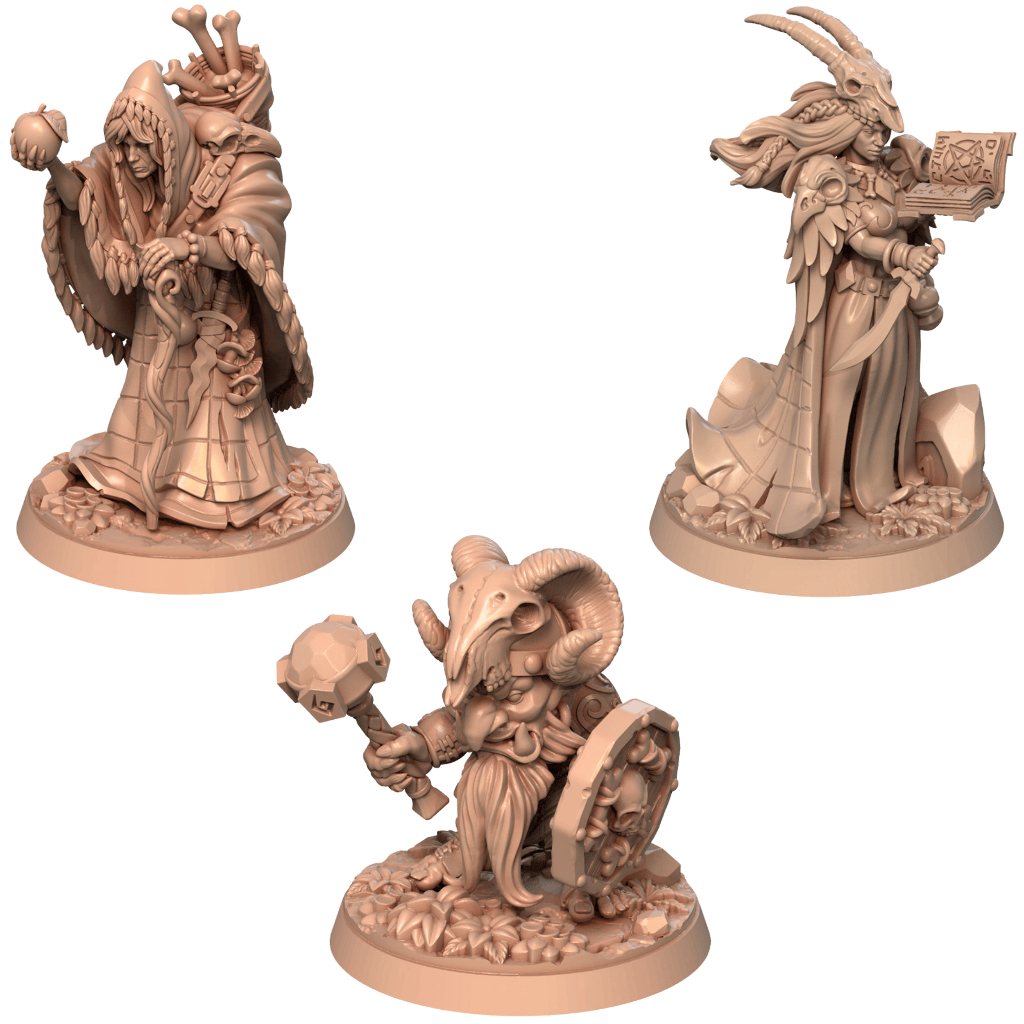 Miniatura RPG de Mesa - Bruxa, Feiticieira, Duende  - D&D, Tormenta, Ordem Paranormal em Oferta na Shopee