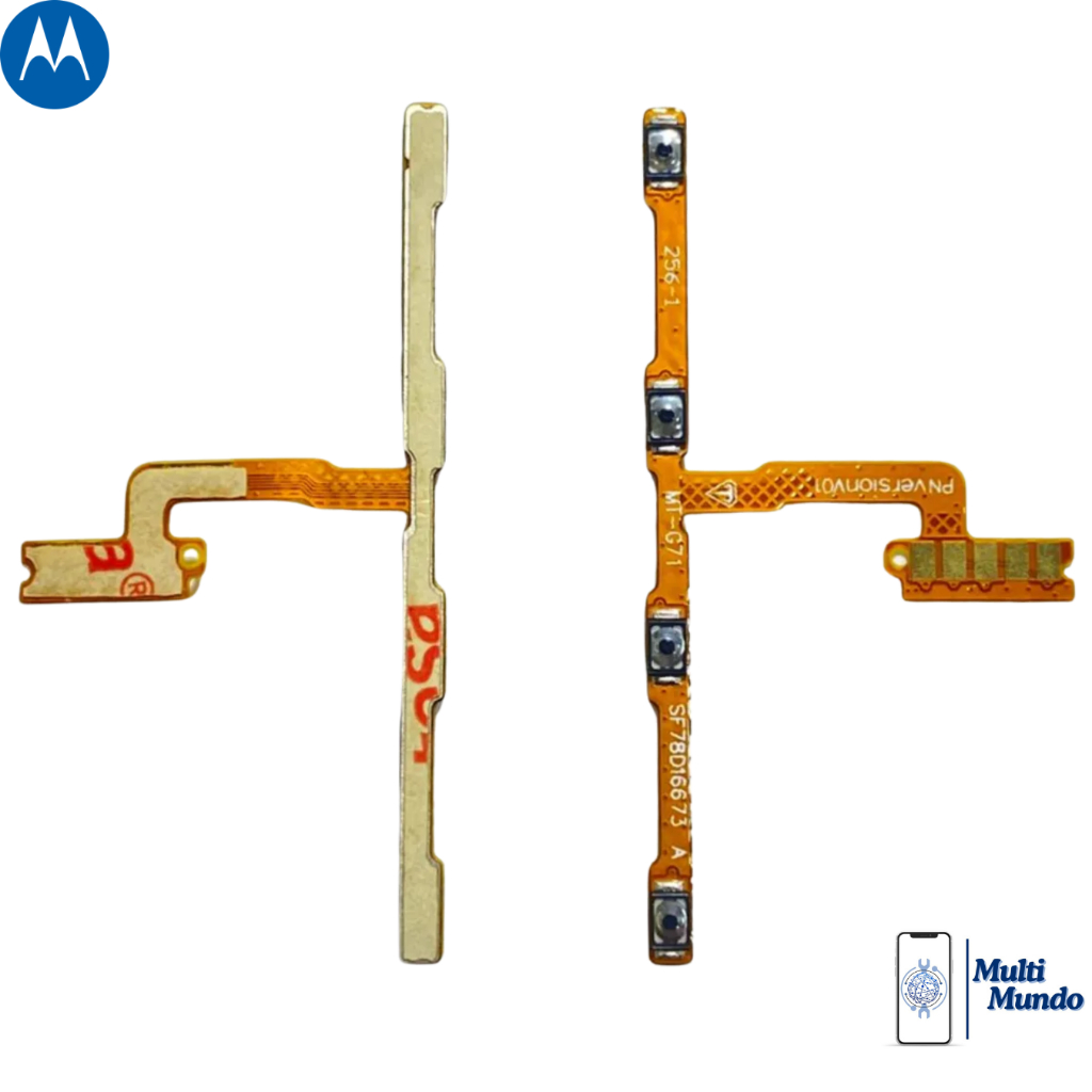 Cabo Flex Botão Interno Power Volume Para Moto G71 Xt2169