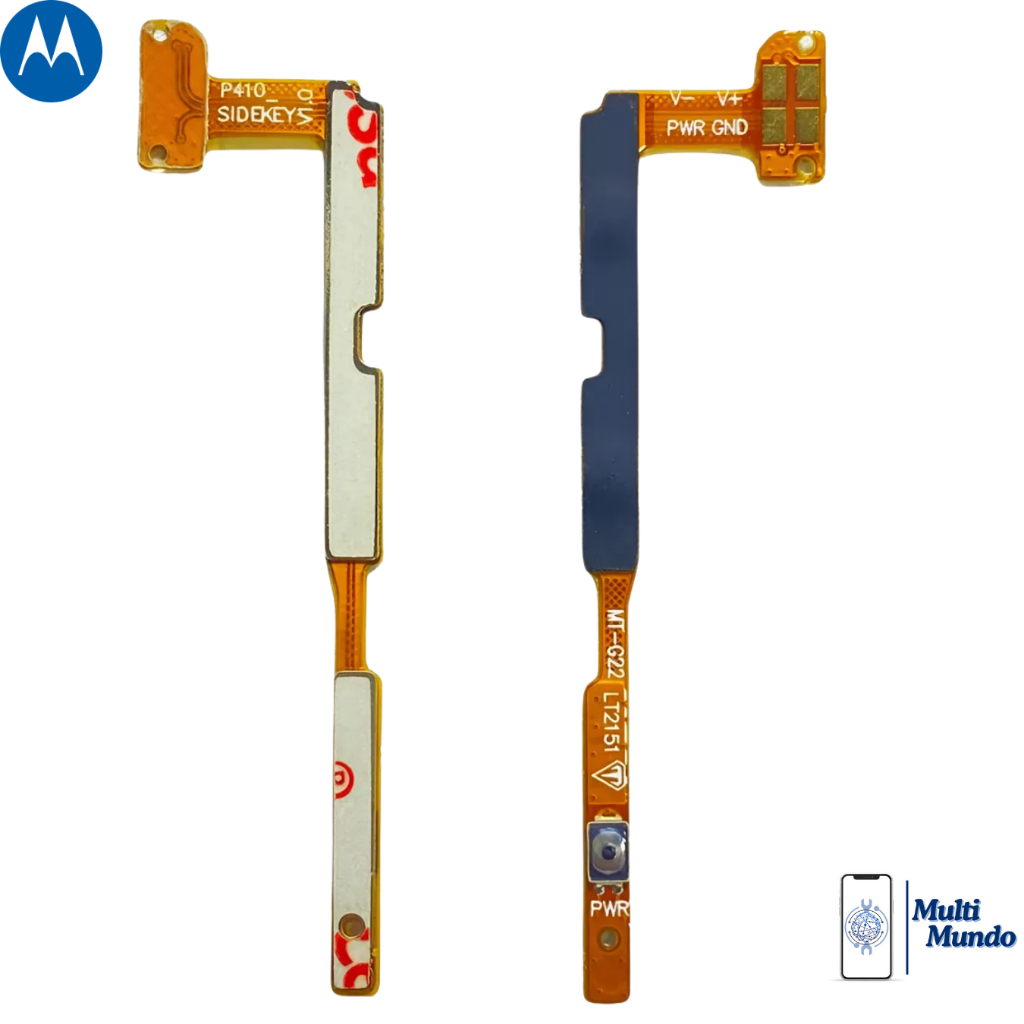 Flex Power Volume Compatível Com Motorola Moto G22 / E32
