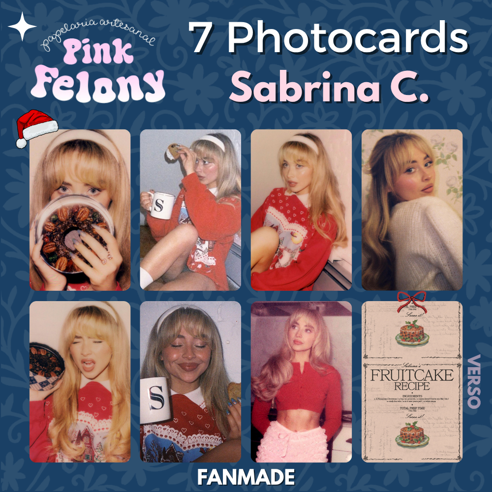 kit 7 photocards sabrina carpenter sc frente e verso variados mans bestfriend short n sweet em Oferta na Shopee