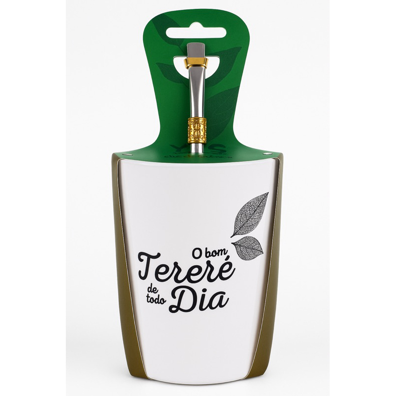 Combo de Copo Tereré com Bomba Inox