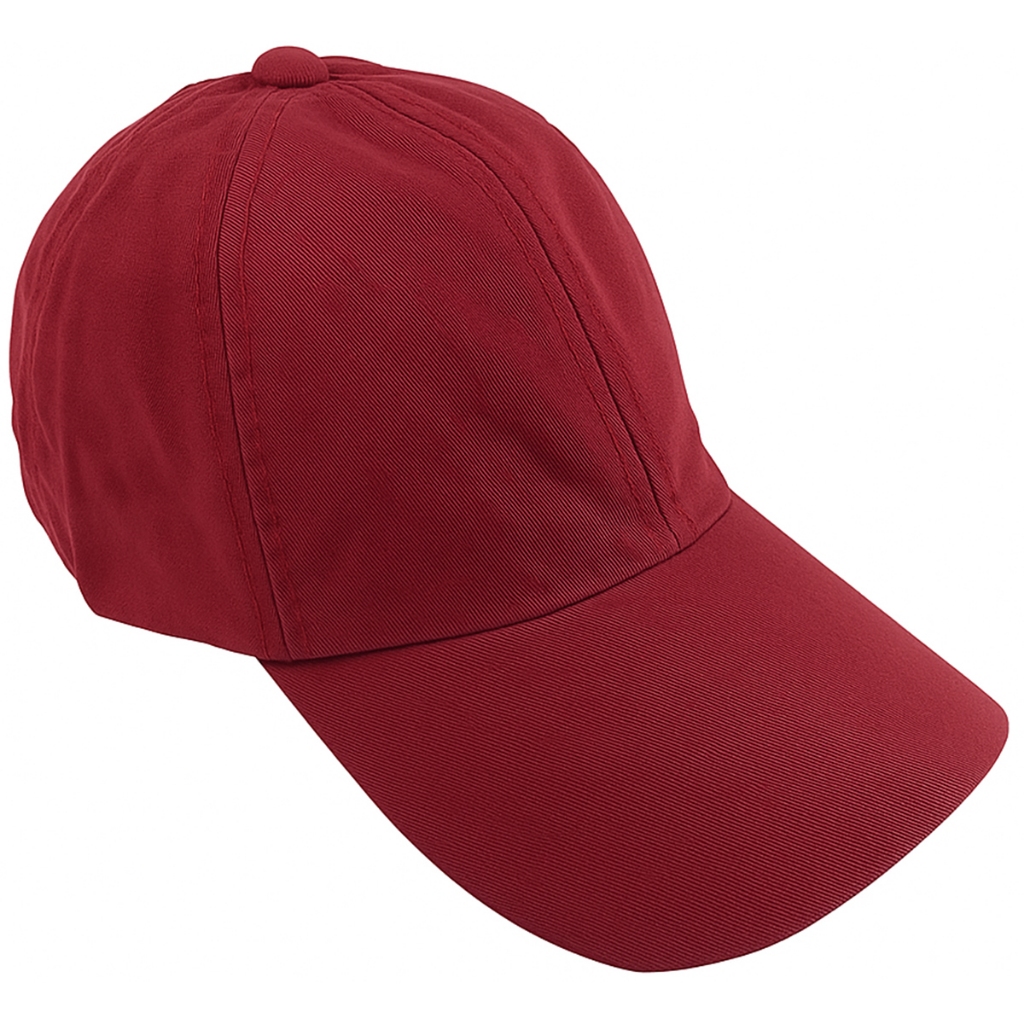 Boné Bordo Vinho Liso Sem Estampa Uniforme Sarja Bordar Personalizar Fivela
