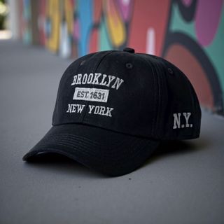 BONÉ BROOKLYN NEW YORK BASEBOL RETRO ABA CURVA DAD HAT REGULAGEM FITÃO em Oferta na Shopee