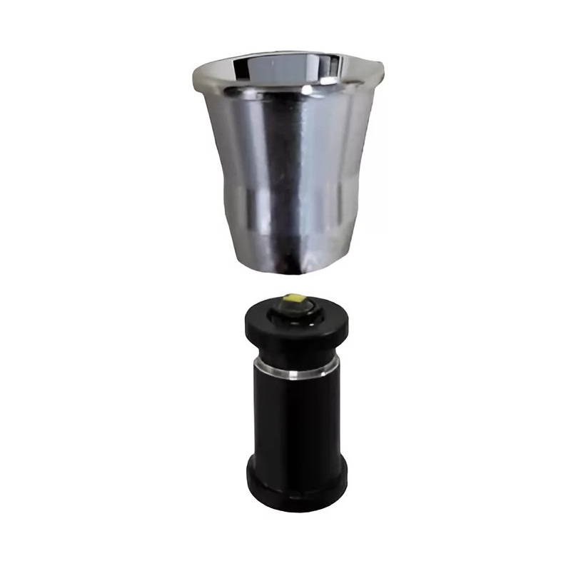 Kit de Upgrade LED com Espelho 235 Lumens para Lanterna Mini MagLite 2AAA