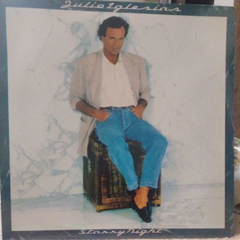 LP disco de vinil - Julio Iglesias - Starry Night