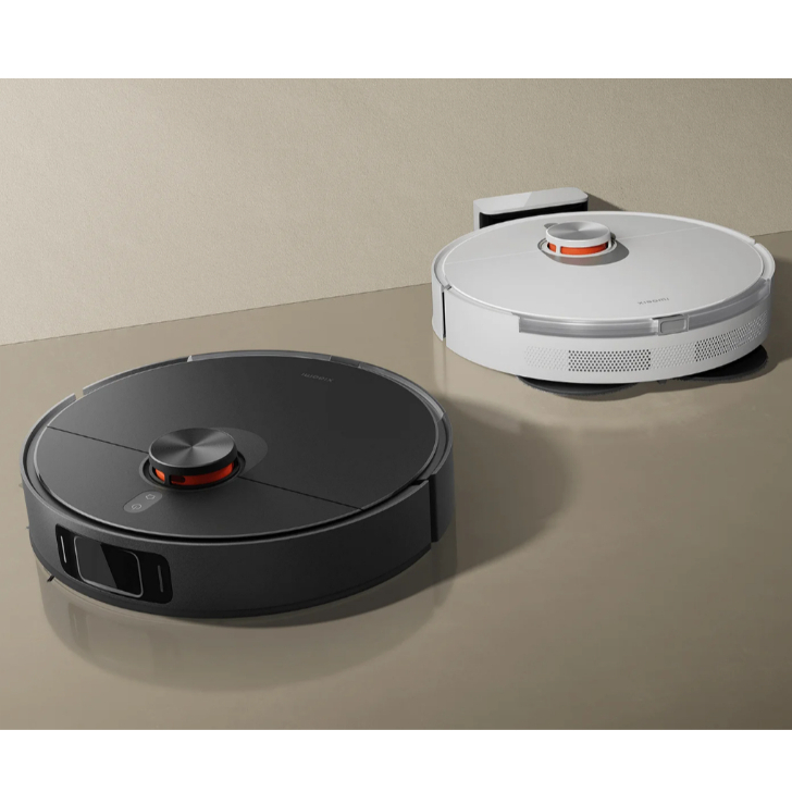 Imagem Xiaomi S20+ Plus Robô Aspirador Bivolt Preto E Branco 110V/220V