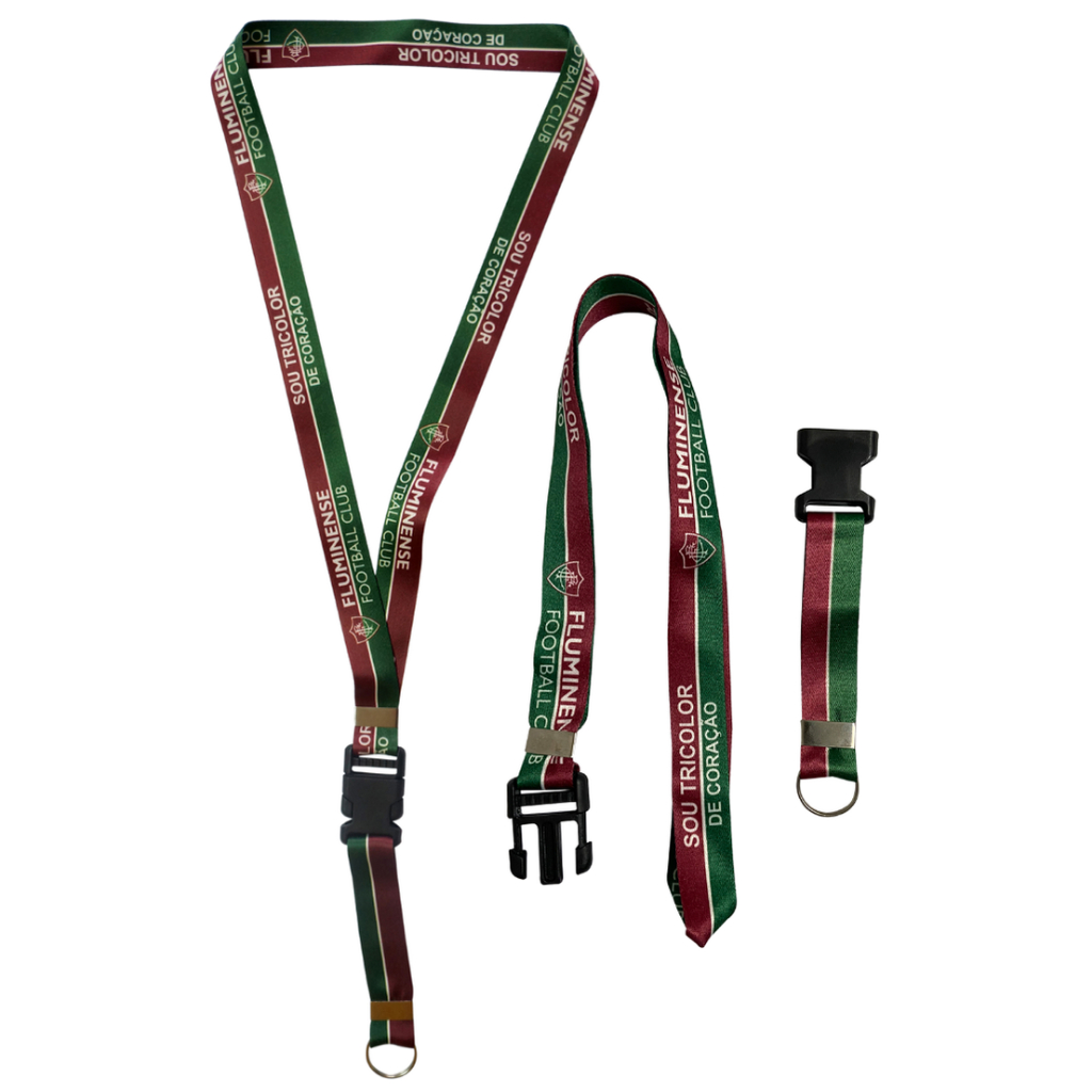 Cordão Chaveiro Celular Pescoço Fluminense Oficial Clubes Fluzão Moto