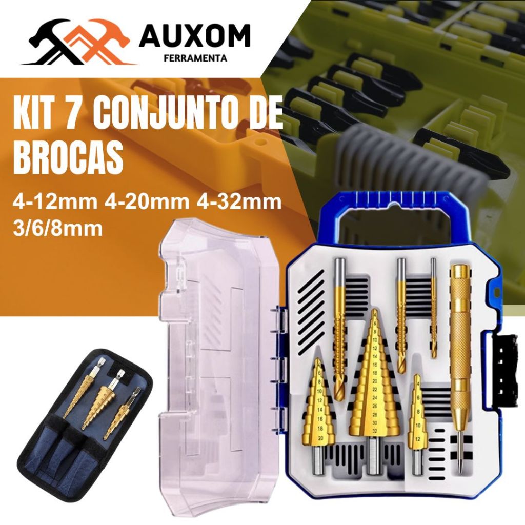 Broca Escalonada Metal: Onde Comprar | BuscaProdutos