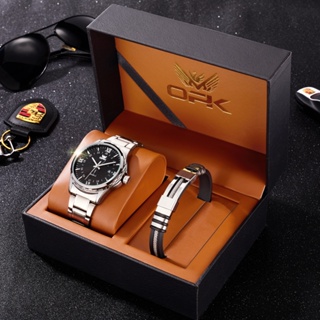OPK relógio masculino a prova d água moda simples e moderna muito elegante buckle homens marca 6003 em Oferta na Shopee