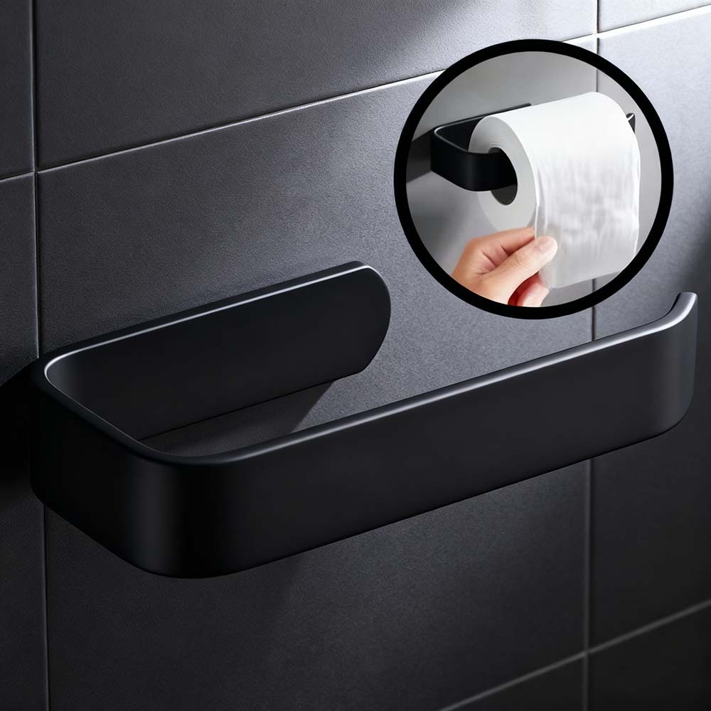 Porta Papel Higienico para banheiro Suporte De Rolo Com Cola 3M Higiênico Acessórios Banheiro