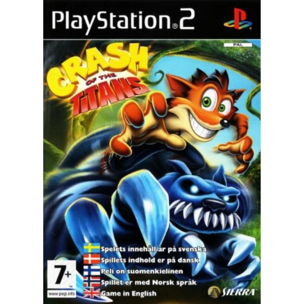 Jogo Crash Of The Titans PS2 Playstation 2 Mídia De Altissíma Qualidade Oferta Imperdível UP!!!