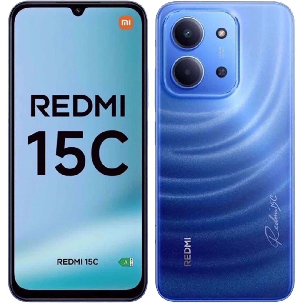 (Novo) Câmera Xiaomi Redmi 15C azul 8GB+256GB RAM,4GB+128GB RAM