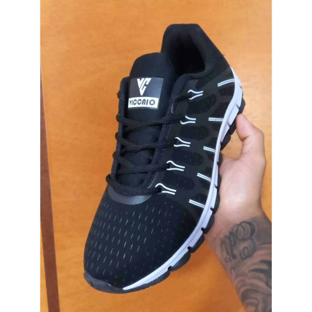 Tenis feminino e masculino esportivo viccaio para treinos corrida academia e dia a dia