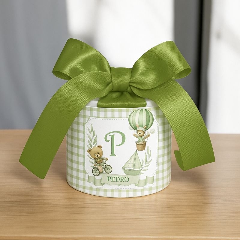 Tubolata Personalizada 5x6 cm • Lembrancinha Festa Infantil • Aniversário • Chá de Bebê • Brinde Personalizado