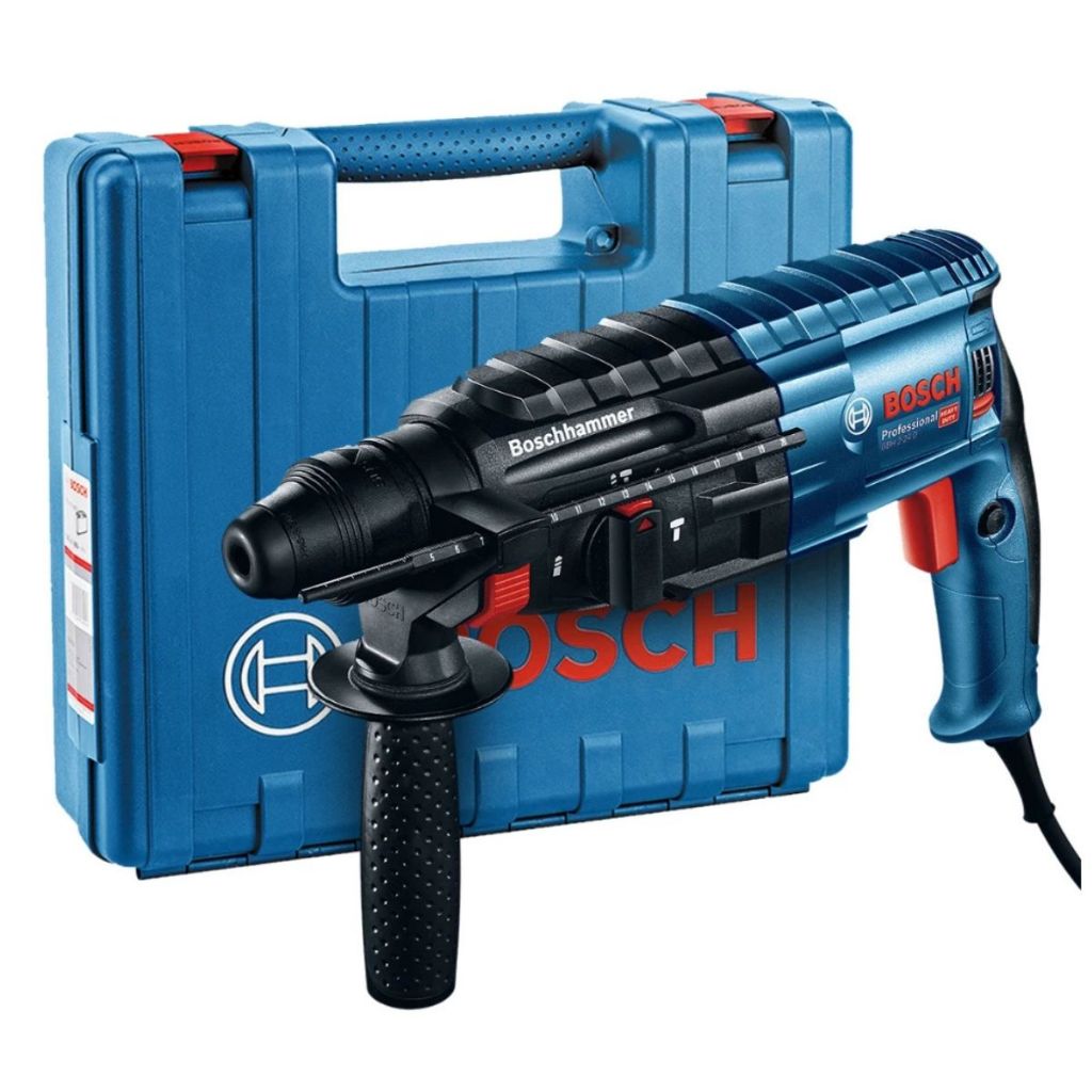 Martelete Perfurador GBH 2-24 D Bosch Rompedor 820W SDS-Plus com Maleta