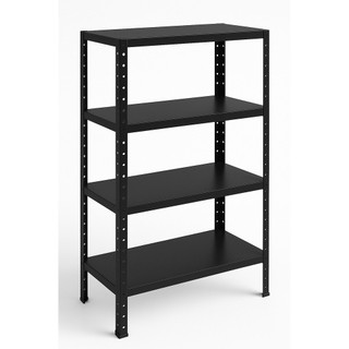 Estante Aço prateleira de aço industrial media p 60kg 4 Bandejas 95cm x 30cm x 60cm