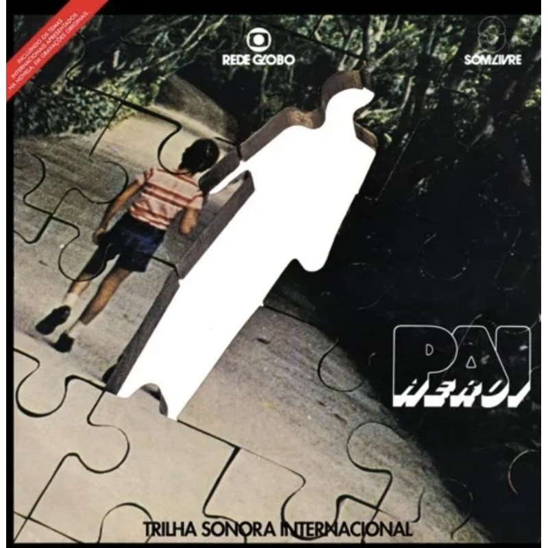 LP VINIL TRILHA SONORA INTERNACIONAL DA NOVELA PAI HEROI