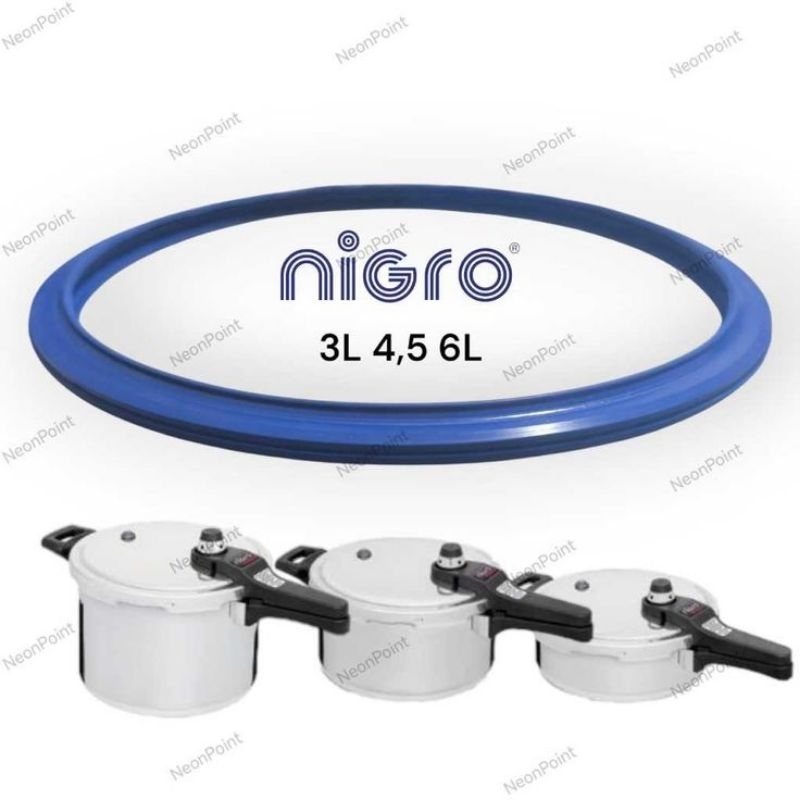 Anel de vedação Eterna Nigro Panela de Pressão 3L 4,5 6L