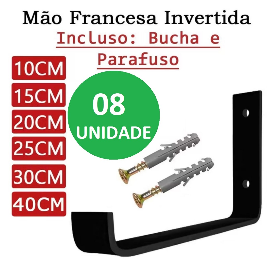 Mão Francesa 10cm: Onde Comprar | BuscaProdutos