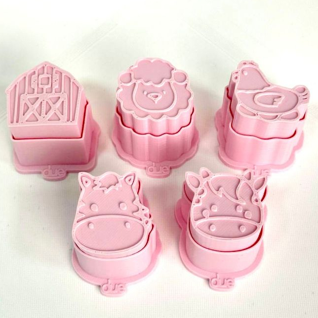 Ejetor modelador - Fazendinha / Para Brigadeiro, Doces, Massas e Biscoitos em Oferta na Shopee