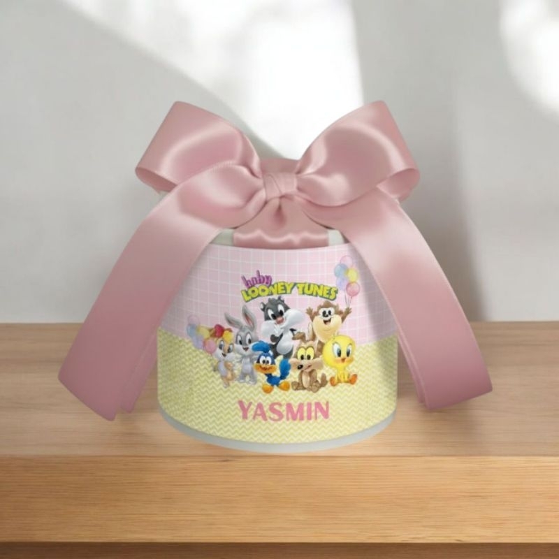 Tubolata Personalizada 5x6 cm • Lembrancinha Festa Infantil • Aniversário • Chá de Bebê • Brinde Personalizado